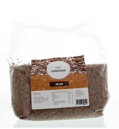 Mijnnatuurwinkel Lijnzaad Heel (1000 gr)