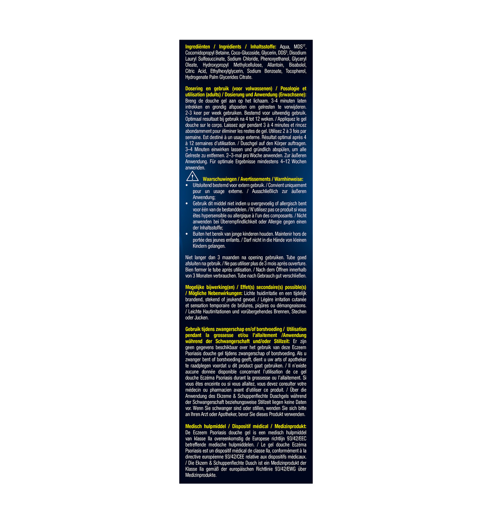 Lucovitaal Eczeem Psoriasis Douchegel (200 ml) - image 3