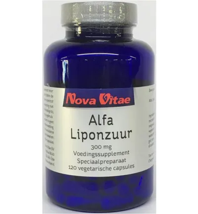 Nova Vitae Alfa liponzuur 300 mg (120 capsules)