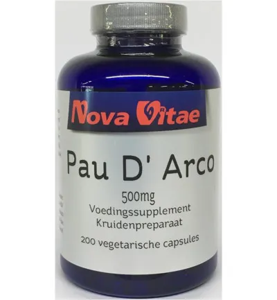 Nova Vitae Pau d arco 500 mg extract 5:1 (200 capsules)