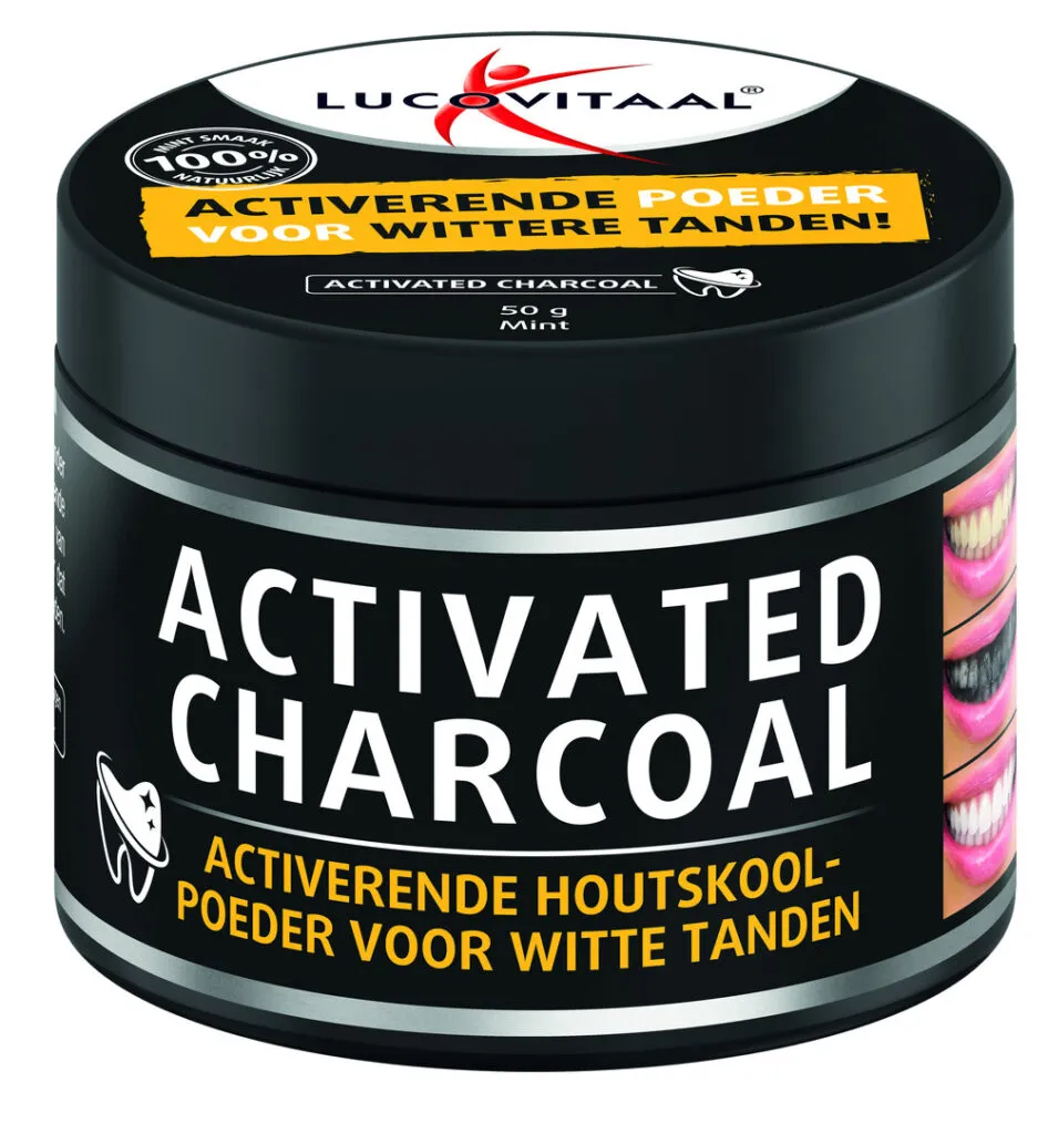 Lucovitaal Activated Charcoal Houtskoolpoeder (50 gr)