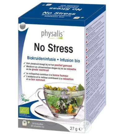 Physalis No Stress Thee Bio (20 zakjes)