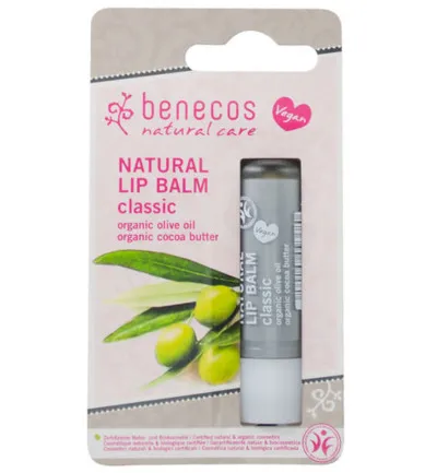 Benecos Lipbalm Classic Vegan (1 Stuk)