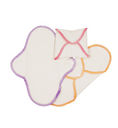 ImseVimse Maandverband wasbaar naturel dag (3 stuks)