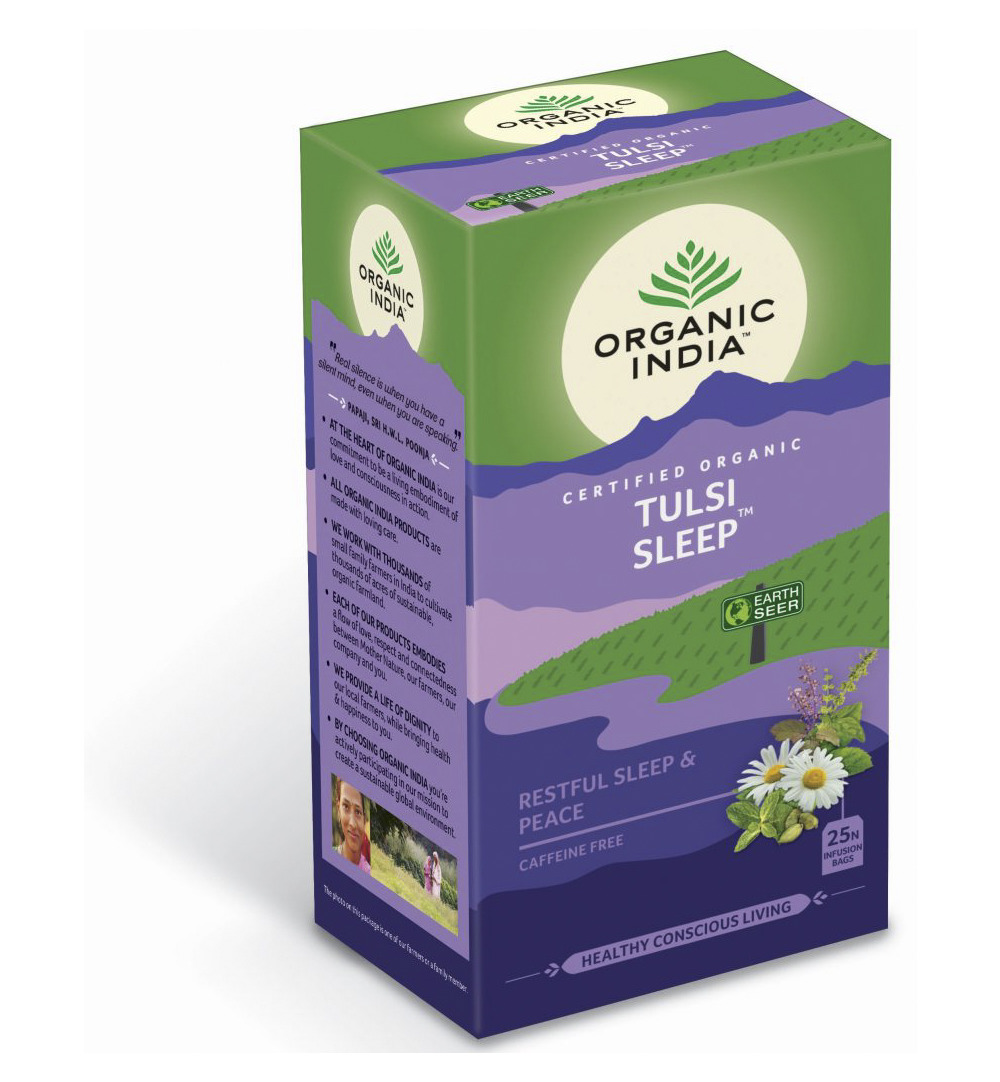 Organic India Tulsi Sleep Thee Bio (25 stuks)