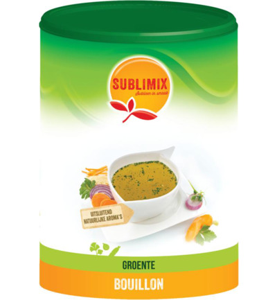 Sublimixgroentebouillon Glutenvrij (800 gr)