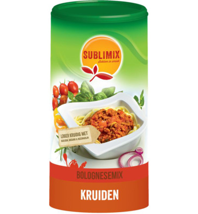 Sublimix Bolognesemix Glutenvrij (250 gr)