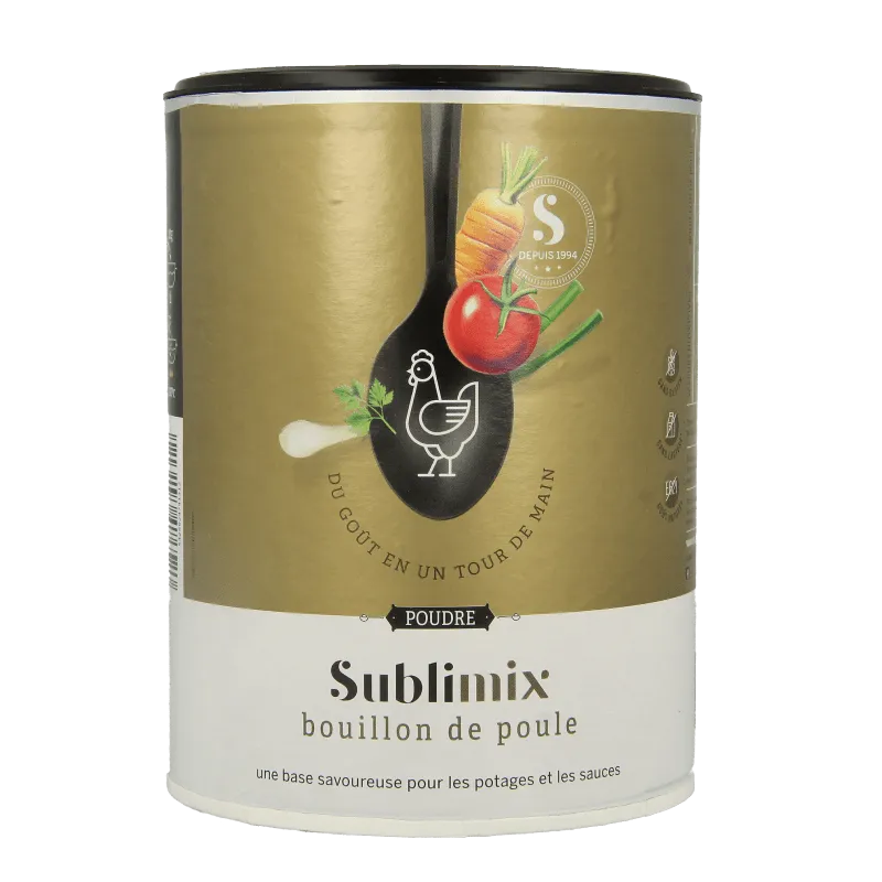 Sublimix Kippenbouillon Glutenvrij (550 gr)