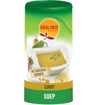 Sublimix Currysoep Glutenvrij (256 gr)