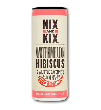 Nix & Kix Watermelon hibiscus blikje (250 ml)