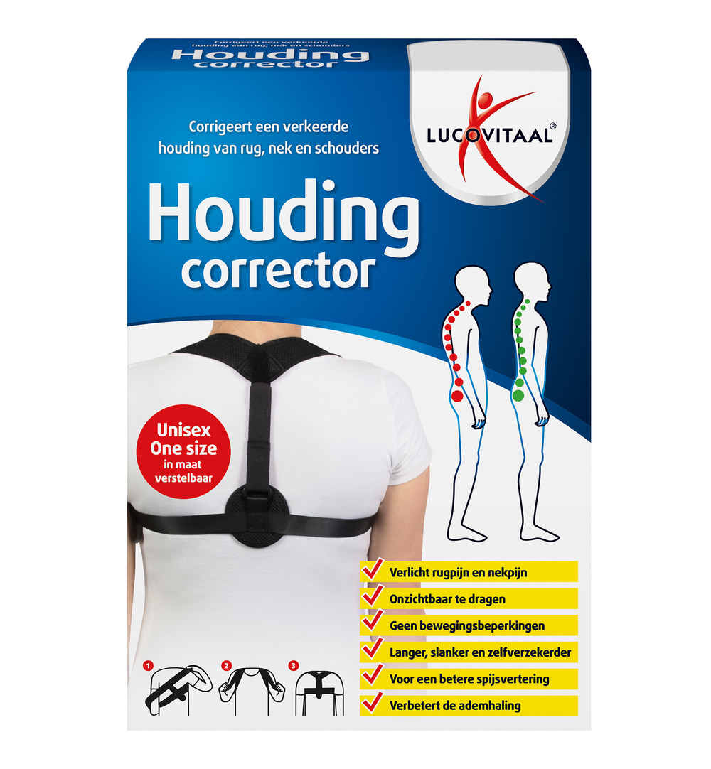 Lucovitaal Houdingcorrector (1 stuk)