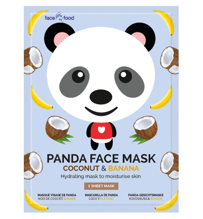Montagne Jeunesse Panda sheet face mask coconut & banana (1 stuk)