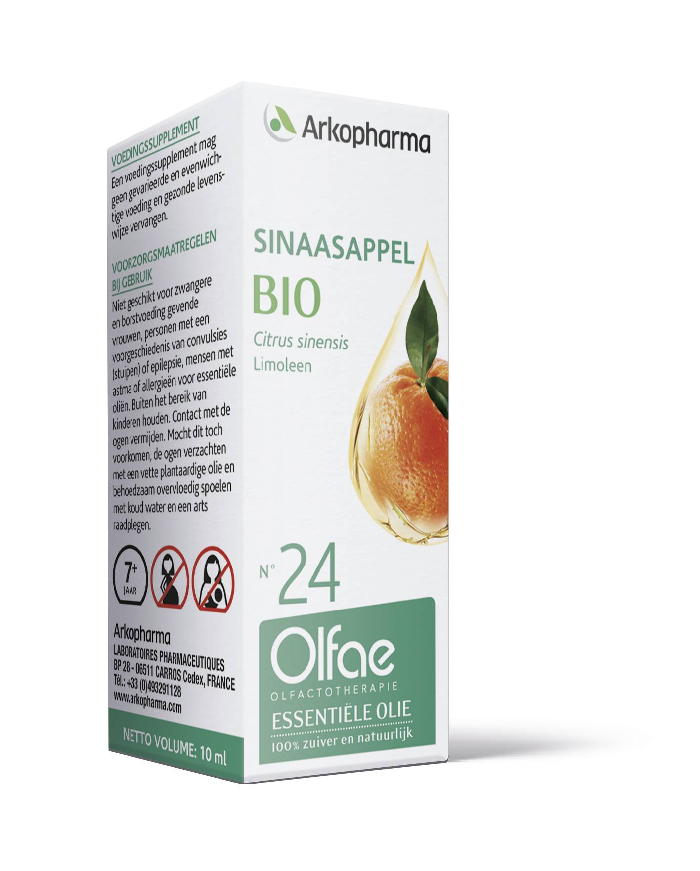 Olfae Sinaasappel 24 Bio (10 ml)