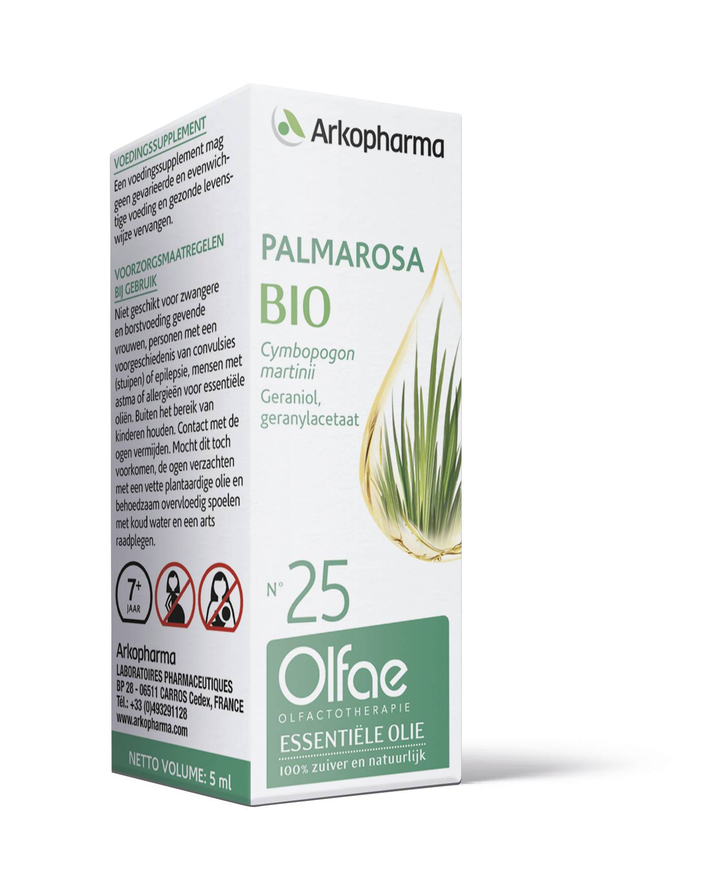 Olfae Palmarosa 25 Bio (5 ml)