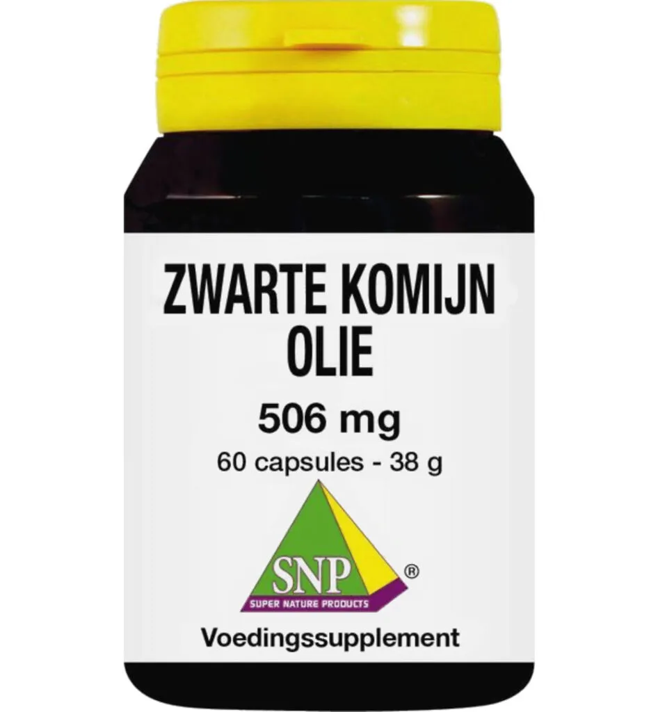 Snp Zwarte komijn olie (60 capsules)