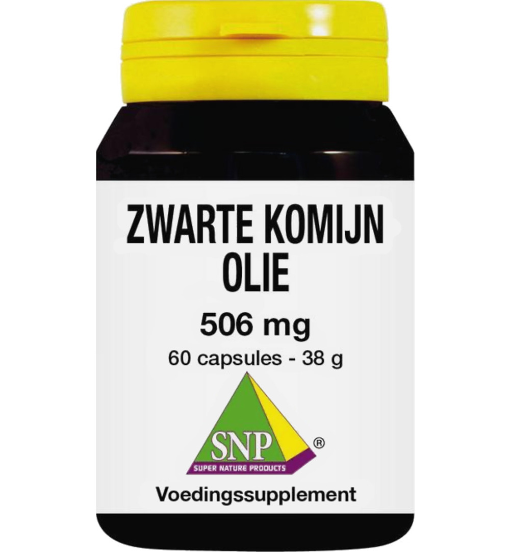 Snp Zwarte komijn olie (60 capsules)