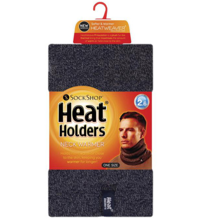 Heat Holders Mens neck warmer navy one size (1 stuk)