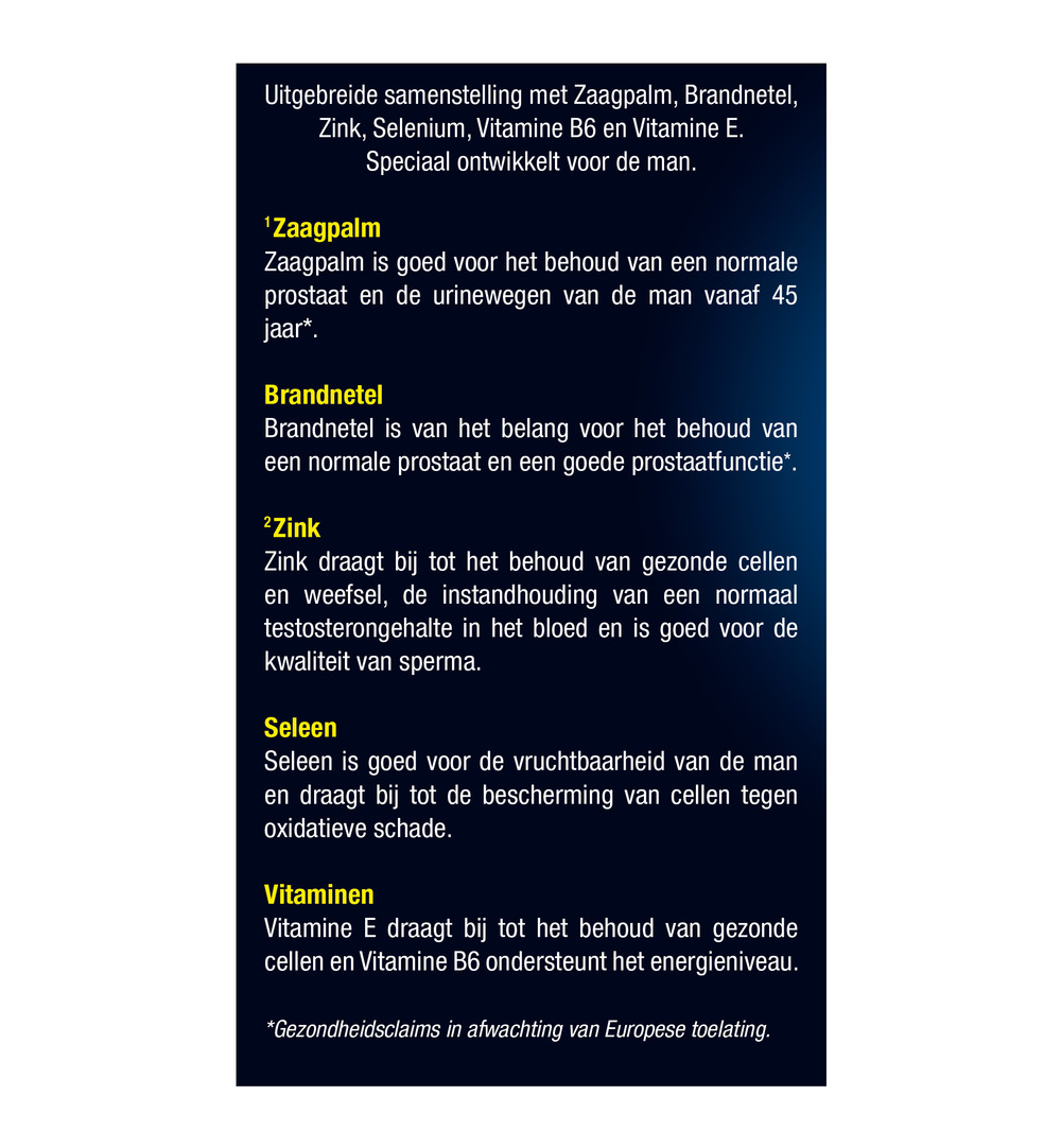 Lucovitaal Prostaat Comfort (60 capsules) - image 5