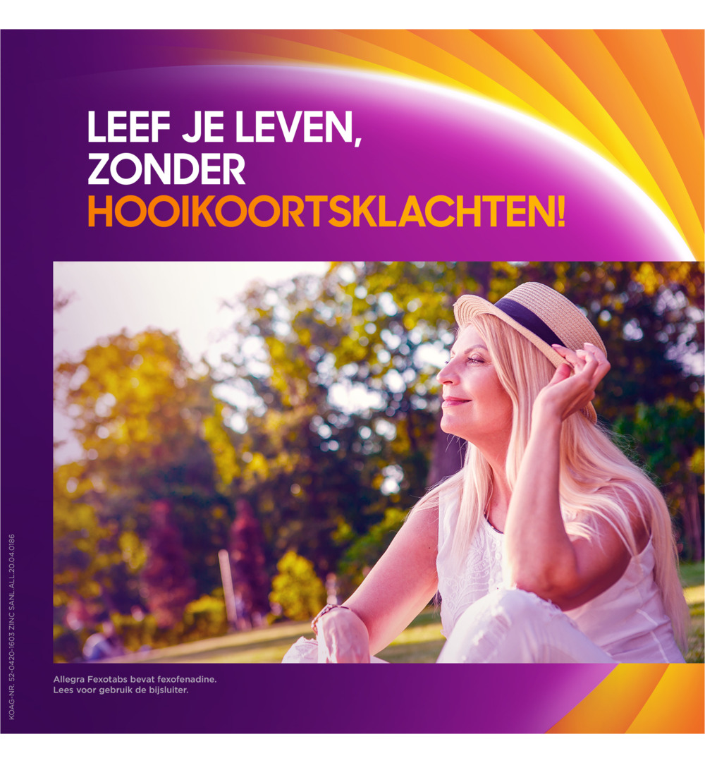 Allegra Fexotabs hooikoorts (20 tabletten) - image 5