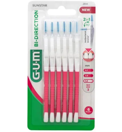 Gum Bi-direction 1.2mm (6 stuks)