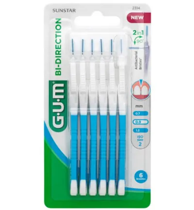 Gum Bi-direction 0.9mm (6 stuks)
