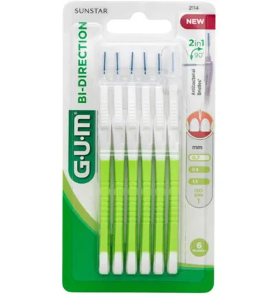 Gum Bi-direction 0.7mm (6 stuks)