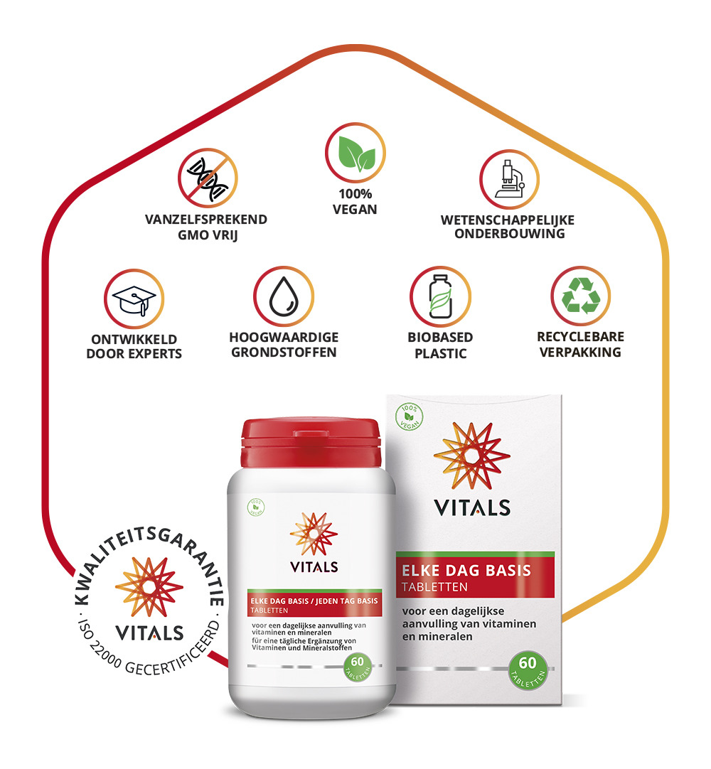 Vitals Elke dag basis (60 tabletten) - image 4