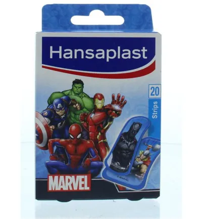Hansaplast Pleister strip Marvel (20 stuks)