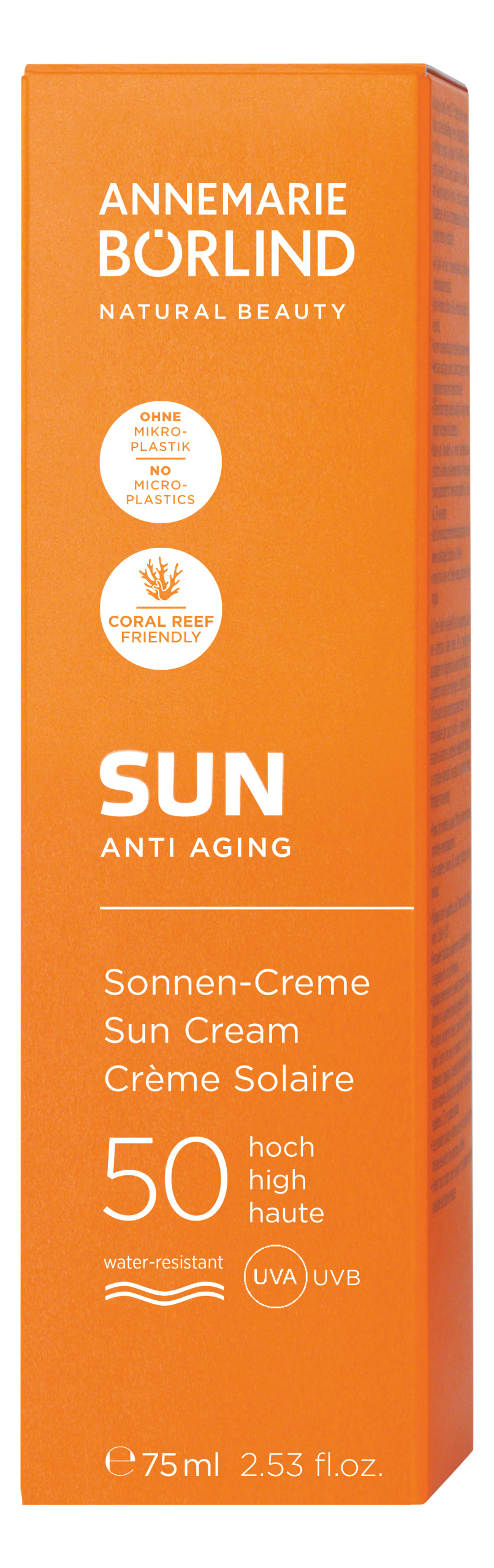 ANNEMARIE BÖRLIND Sun creme SPF50 (75 ml)