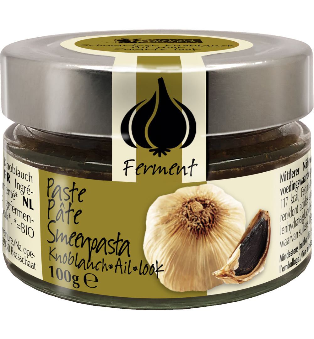 Amanprana Gefermenteerde Knoflook Pasta Bio (100 gr)