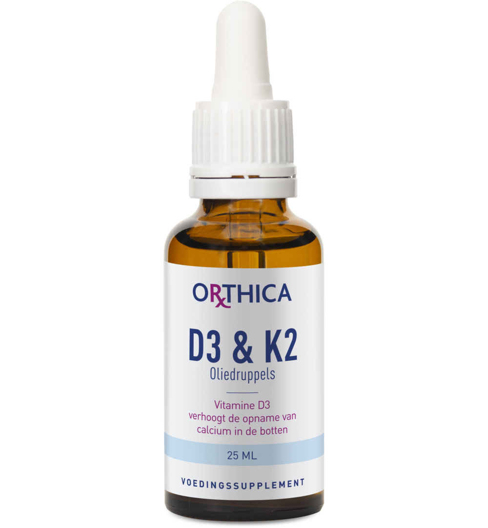Orthica D3 & K2 oliedruppels (25 ml) - image 3
