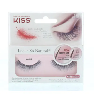Kiss Looks so natural lash iconic (1 stuk)