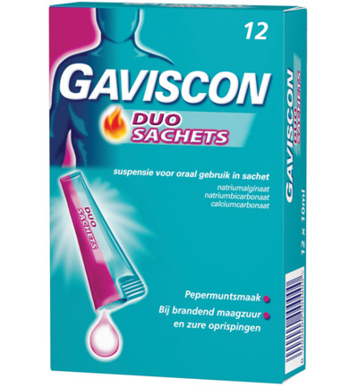 Gaviscon Duo zakjes (12 stuks)