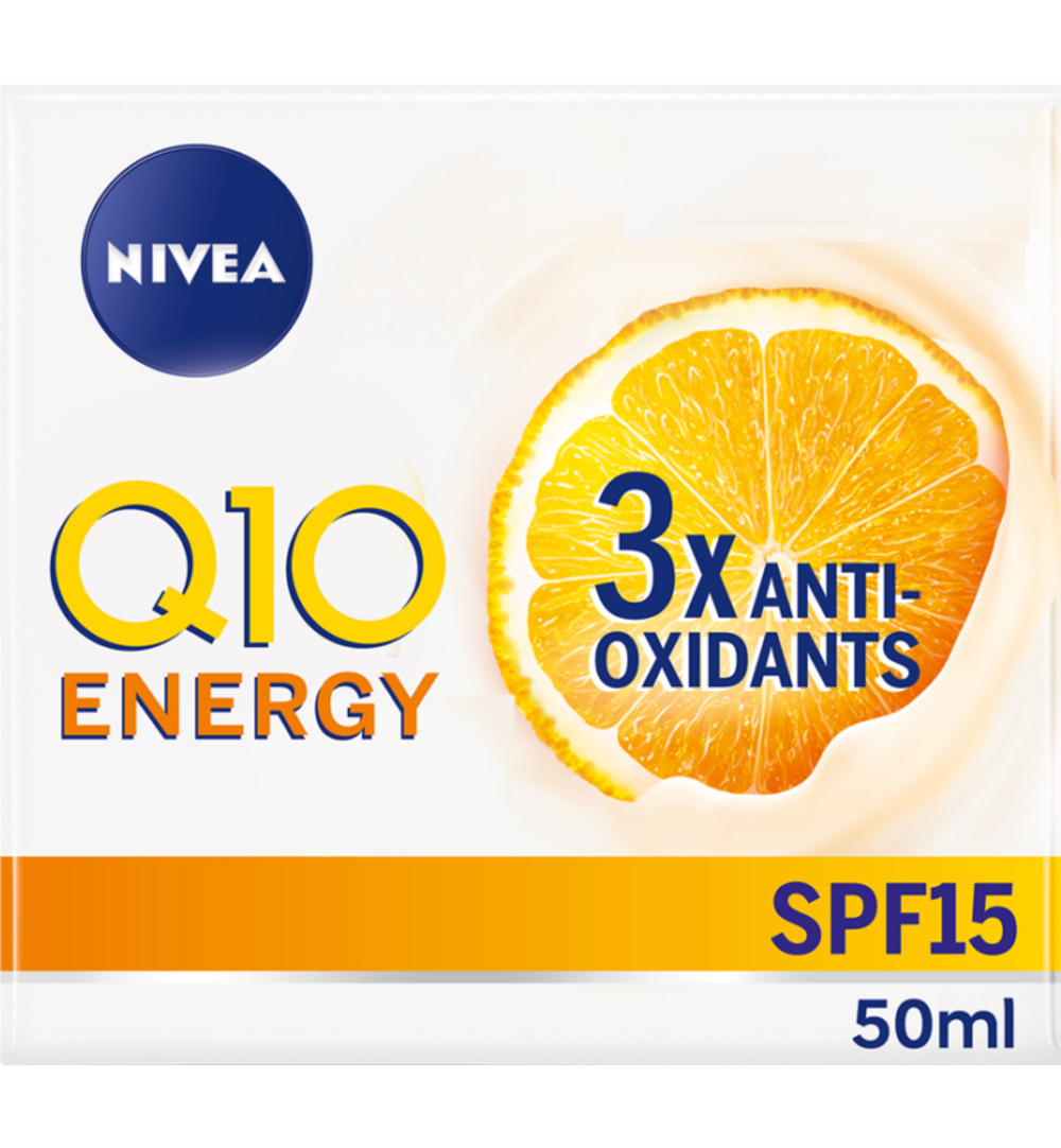 Nivea Q10 Energy dagcreme anti rimpel SPF15 (50 ml)