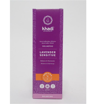 Khadi Shampoo elixer lavender sensitive (200 ml)