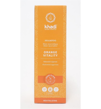 Khadi Shampoo elixer orange vitality (200 ml)