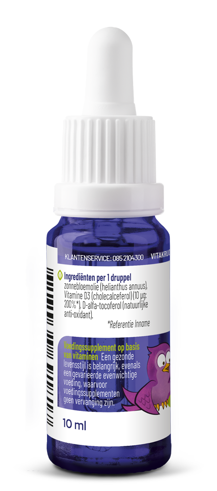 Vitakruid Vitamine D Baby Druppels (10 ml)