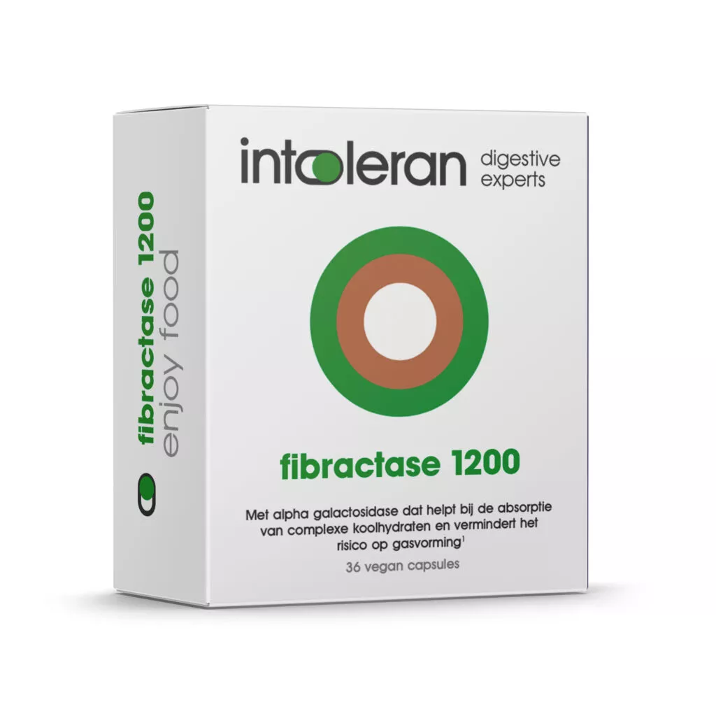 Intoleran Fibractase forte (36 capsules)