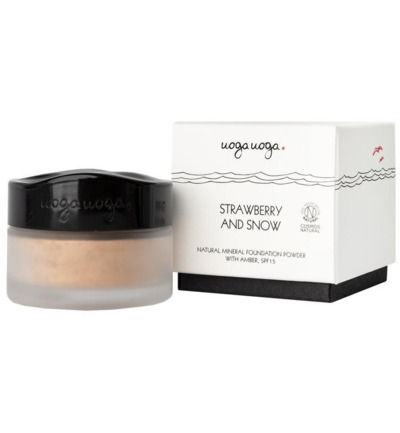 Uoga Uoga Foundation powder 636 strawberry & snow SPF15 (10 gr)