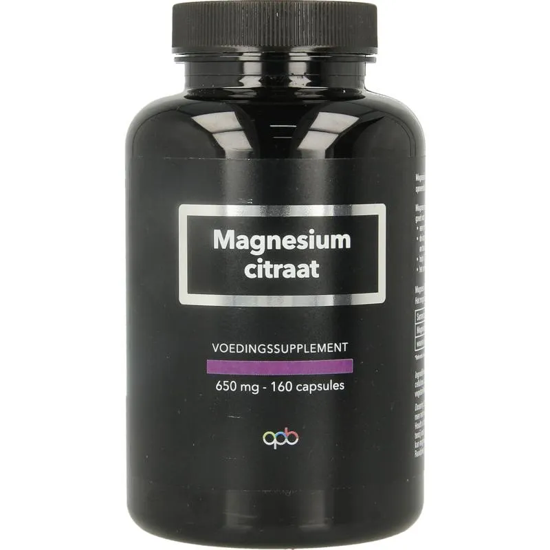 APB Holland Magnesium citraat puur (160 capsules)