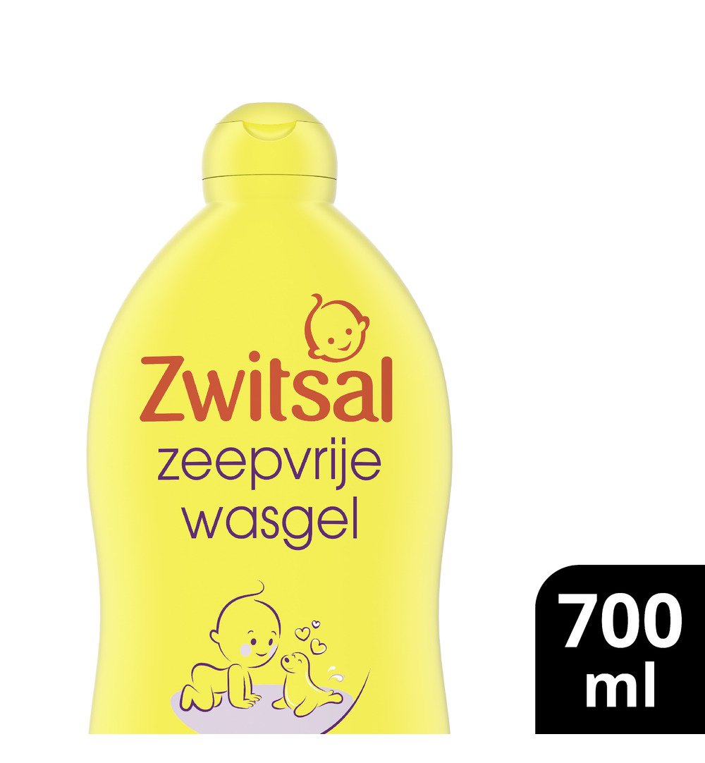 Zwitsal Wasgel zeepvrij (700 ml)
