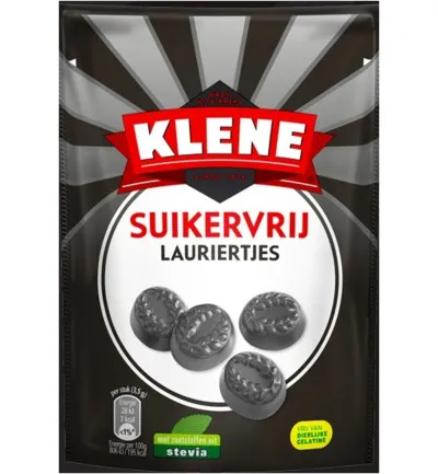 Klene Lauriertjes suikervrij (110 gr)