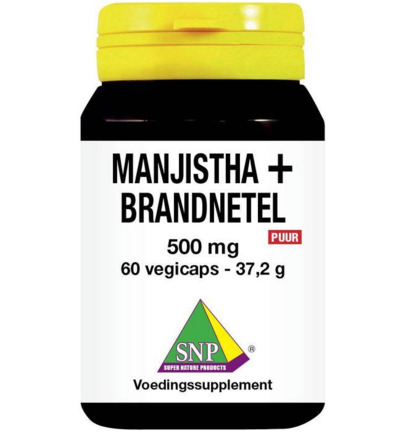 Snp Manjistha + brandnetel puur (60 vega capsules)