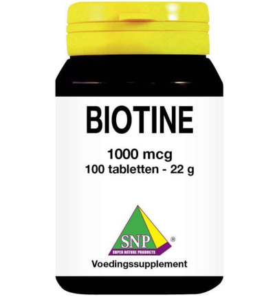 Snp Biotine 1000 mcg (100 tabletten)