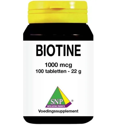 Snp Biotine 1000 mcg (100 tabletten)