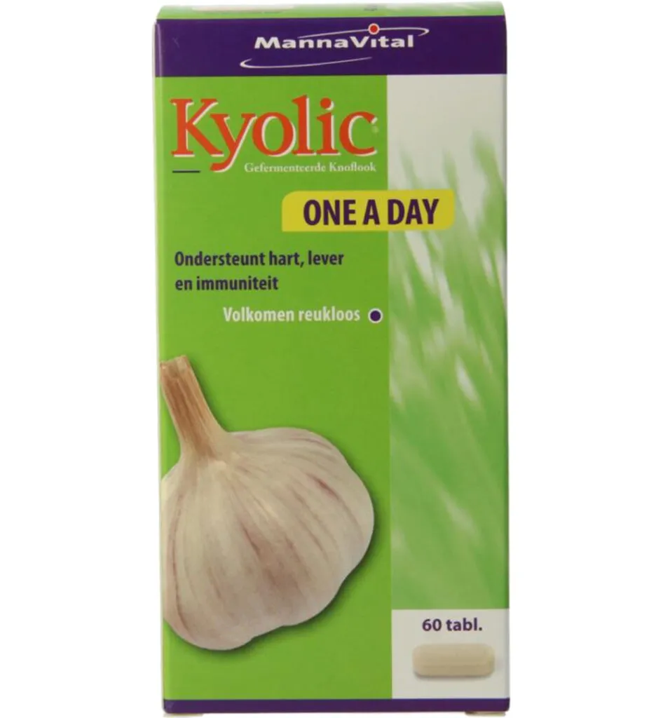 Mannavital Kyolic one a day (60 tabletten)