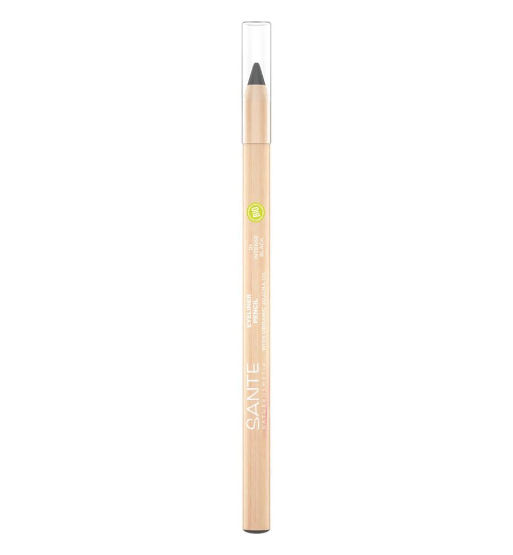Sante Eyeliner pencil 01 intens black (1 stuk)