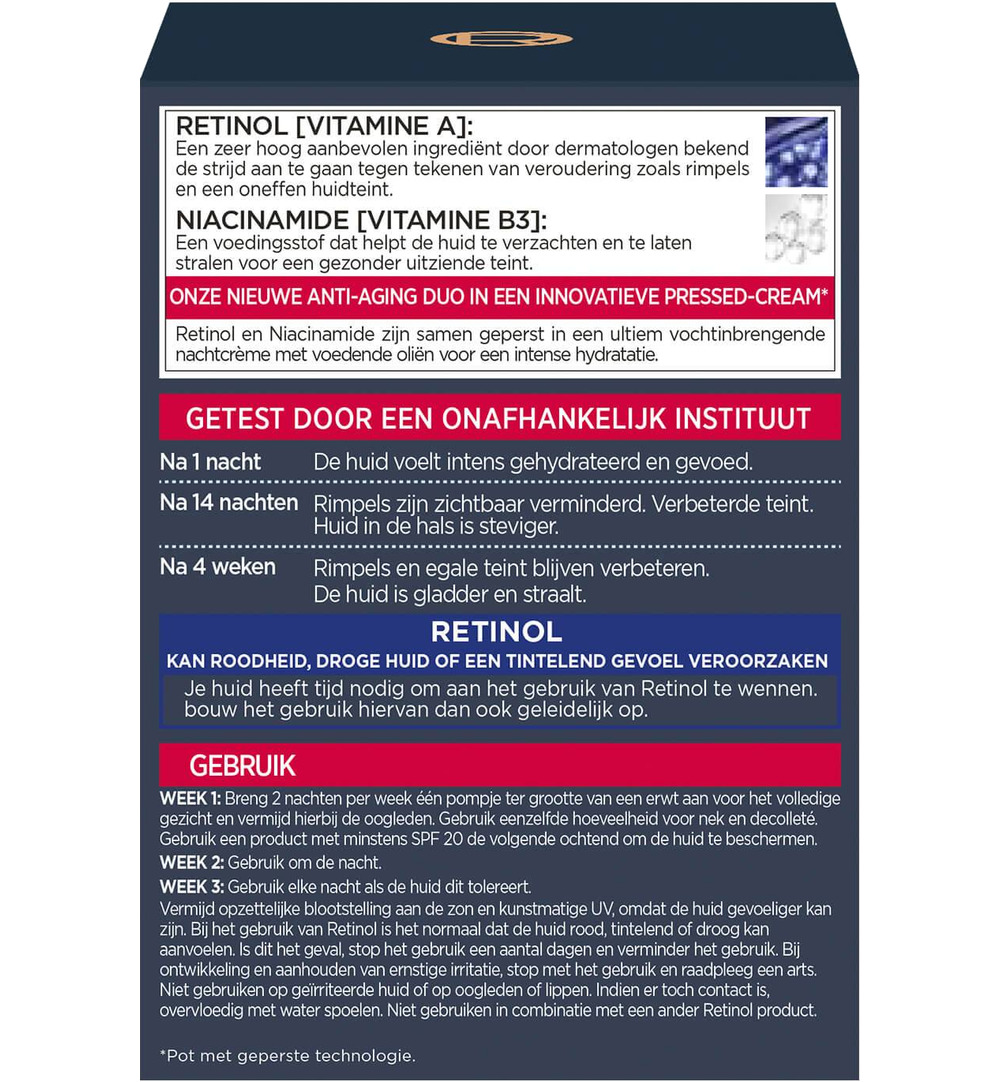 L'Oréal Paris Revitalift laser pressed-cream nachtcreme (50 ml) - image 2