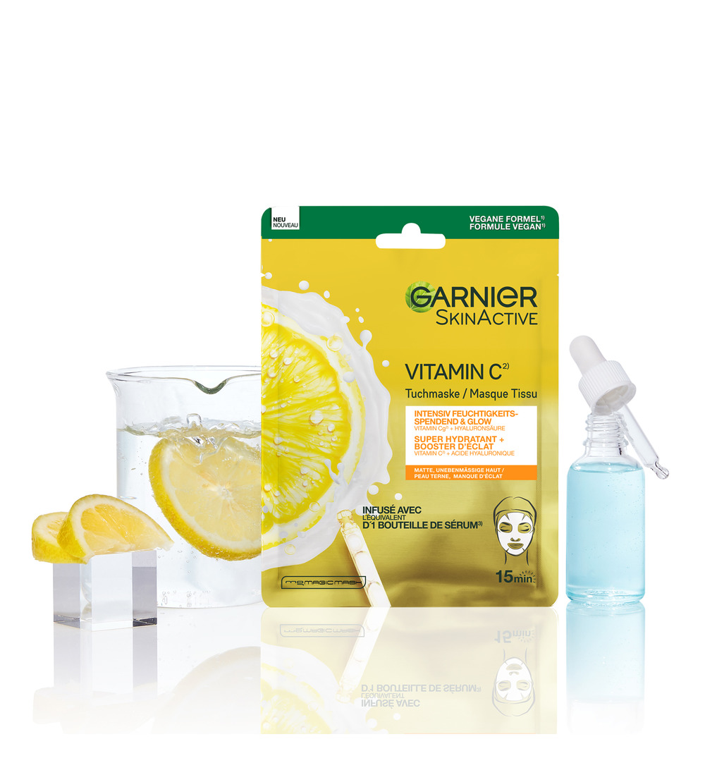 Garnier SkinActive vitamine C sheet mask (28 gr)