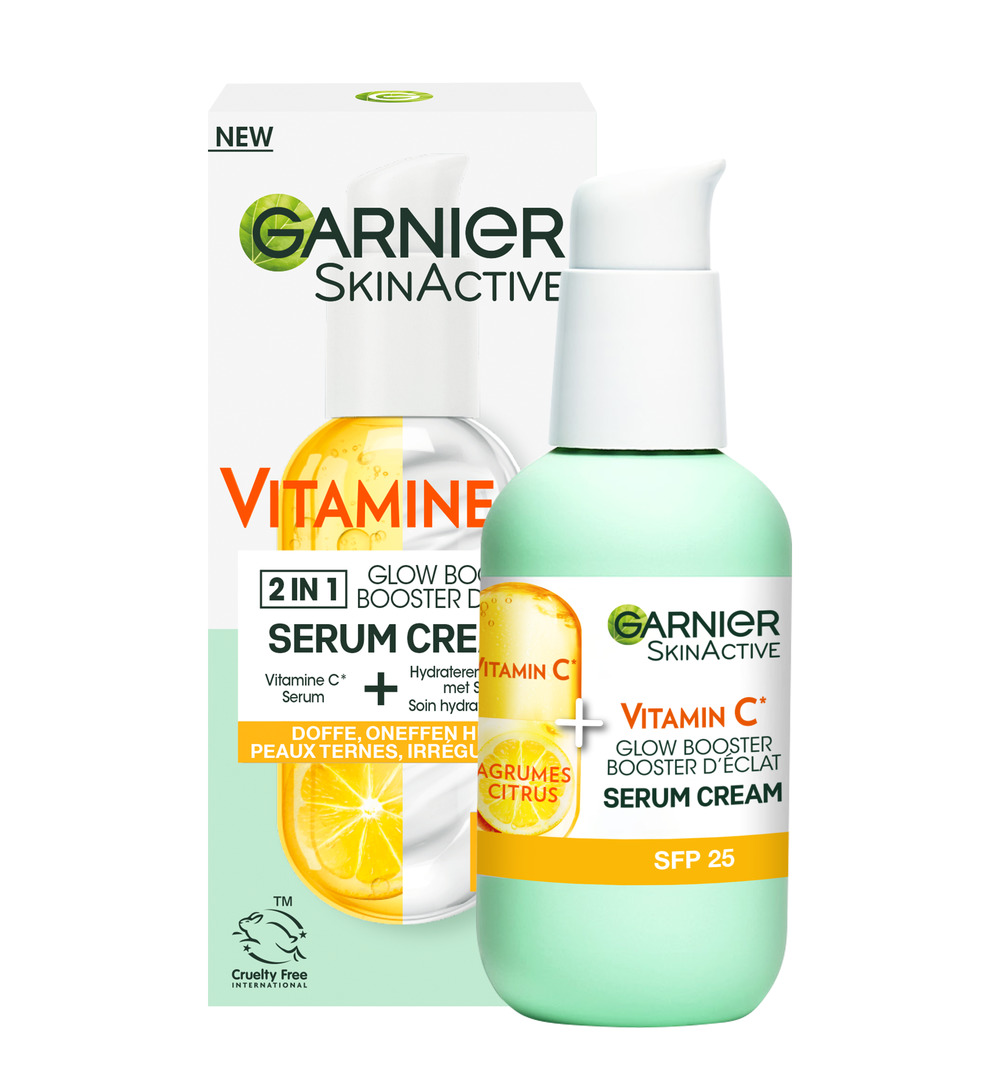 Garnier Skinactive Vitamine C Serum Cream Spf25 (50 ml) - image 2